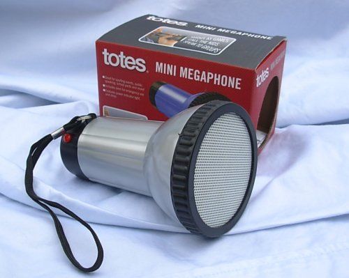 NEW MINI MEGAPHONE COMPACT TOTES SUPER LOUD, HIGH POWER