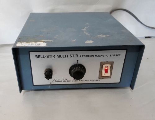 Bellco glass bell-stir multi 4-position bench top magnetic stirrer 7760-06005 for sale