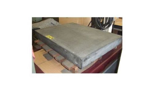 30” x 40” x 4-1/4” Granite Plate Charcoal