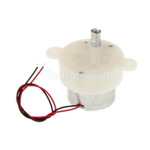 Electric 300 3V-6R DC 3V Geared Motor 6 RPM for Shop Display Closet