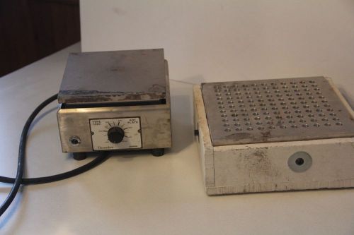 SYBROM HOT PLATE THEMOLYNE TYPE 1900 WORKS MODEL HP19-A15B USED DRI-BATH?