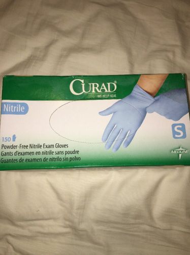 Curad Powder-Free Nitrile, Small, 150 Count