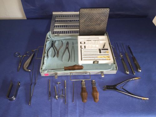 Leibinger mini wurzburg cranial plating system