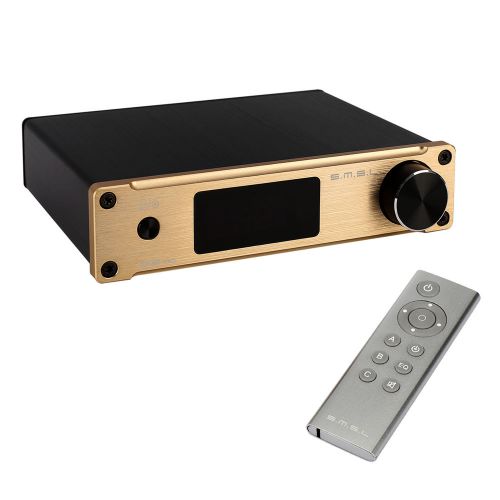Smsl q5 pro remote control usb&amp;coaxial&amp;optical input 192khz power amplifier for sale