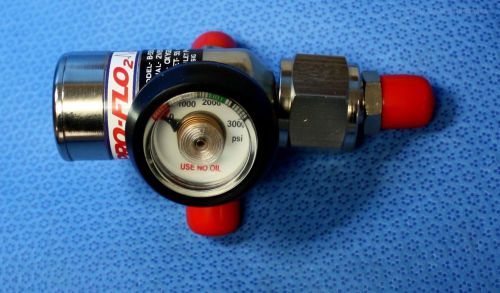 American Pro-Flo2 Brass Oxygen Regulator 55 PSI Fixed (2) DISS Check CGA 540