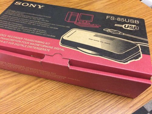 Sony FS85 USB Foot Pedal