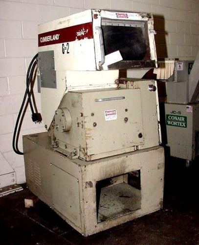 15hp  cumberland 3kn-384 plastic granulator, 9&#034; x 14&#034; for sale