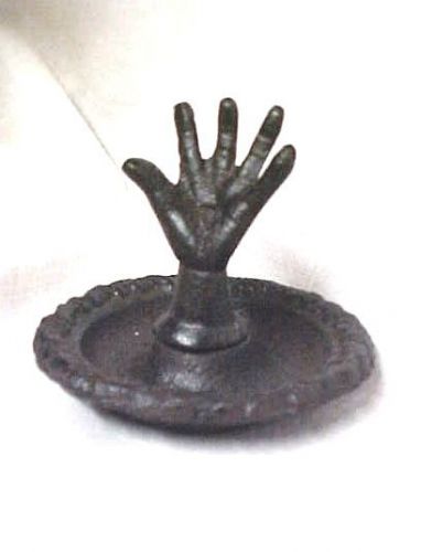 Cast Iron Ring Jewelry Holder Display Vanity Dresser Accessory New