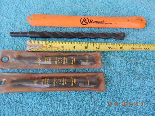 CONCRETE ROTARY HAMMER DRILL BITS FOR HILTI BOSCH DEWALT SDS  3 BITS, 5/8&#034; DIA.