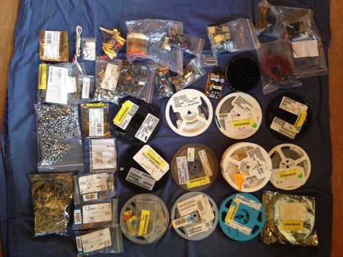 8.5+ POUNDS Miscellaneous Electronic Components - Diodes Resistors ICs &amp; More