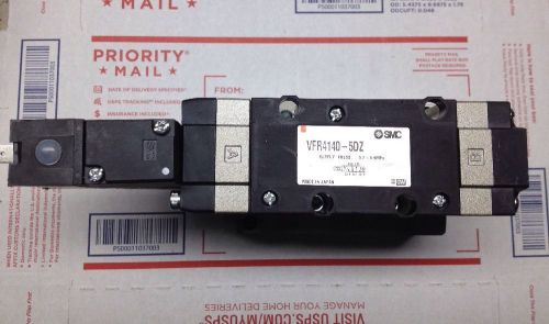 SMC VFR4140-5DZ PNEUMATIC VALVE WITH MANIFOLD , Free Shipping