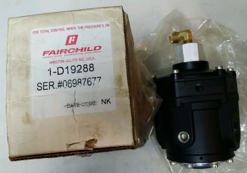 FAIRCHILD PRESSURE REGULATOR D19288 1/2&#034; New