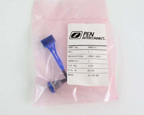 (75) Pen 3800131 Cable Assembly - PKGM08GLLA Lemo Hospital Connector PKG.220.UA