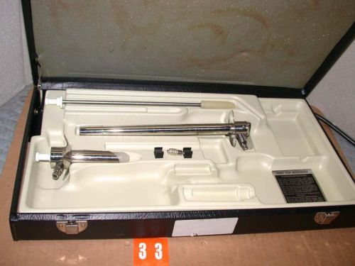 Welch Allyn Fiberoptic Rigid Sigmoidoscopy set uncomplete FREE S&amp;H