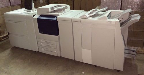 Xerox 560 Color Copier with external Fiery, Decurler, Hi Cap feeder - 116K