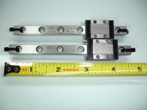 IKO 4.75 INCHES LINEAR RAILS LWL9/M3 WITH 2 LWL9 BEARING BLOCKS