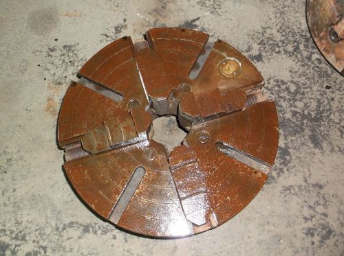 15-&#034; diameter 4 Jaw Chuck; D1-6 solid Steel chuck