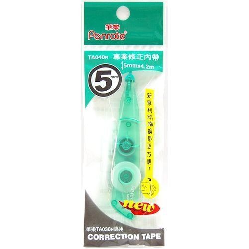 Penrotecorrection tape 5mm ta040n green for sale