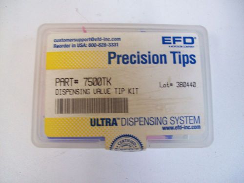 EFD 7500TK PRECISION TIPS DISPENSING VALVE TIP KIT - NEW - FREE SHIPPING