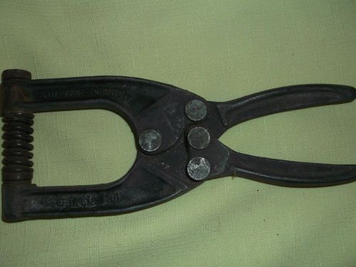 Vintage Knu-Vise Model KL-450 Holding Plier Aviation Heavy Duty Clamp