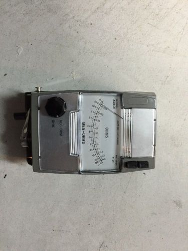 Amprobe hand cranked megohmmeter mod AMC-2