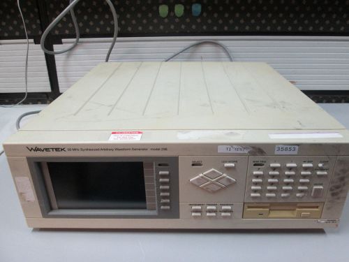 Wavetek 50MHz Synthesized Arbitrary Waveform Generator Model 296