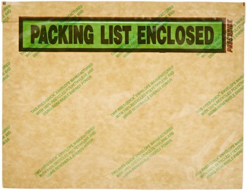 Aviditi pqgreen19 poly environmental envelope legend &#034;packing list enclosed&#034; ... for sale