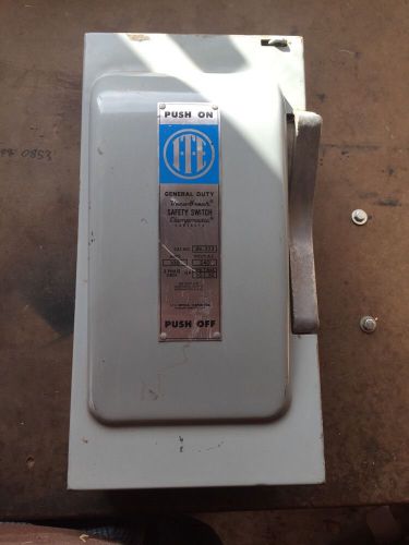 ITE Vacu break Safety Switch JN323, 100 Amp, 240V