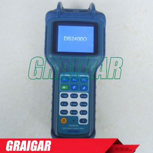 NEW Deviser DS2400Q CATV QAM Analysis Meter CATV Meter