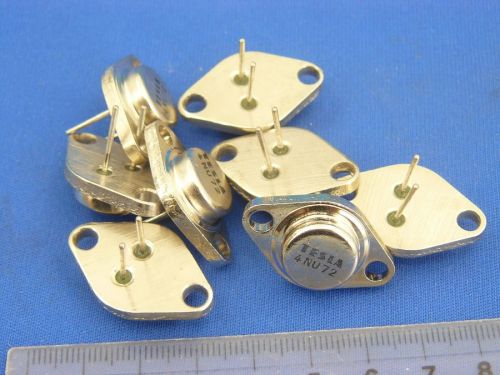 4NU72 * LOT OF 4 * TESLA NPN 48V 1.5A 75W Ge GERMANIUM Transistors GD180 OC30