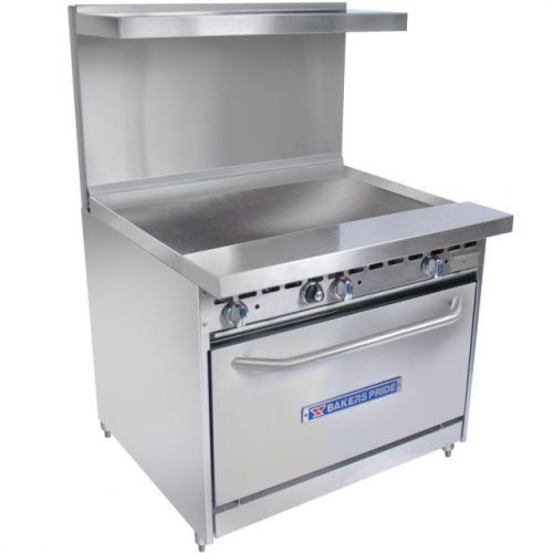 Bakers Pride Restaurant Series 36-BP-0B-G36-S30 Gas Range