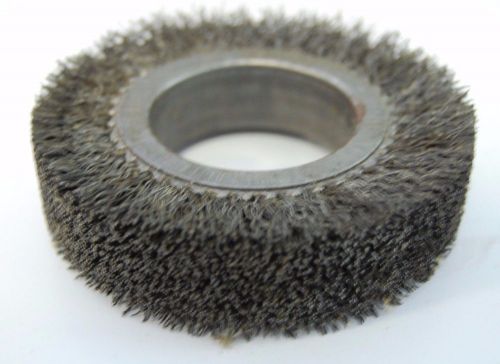 WIRE WHEEL BRUSH, OSBORN 22004, 4-1/4 WIDE FACE  .014 X 1 X 2 AH