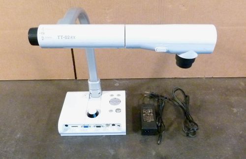 Elmo TT-02RX Document Camera with Power Supply