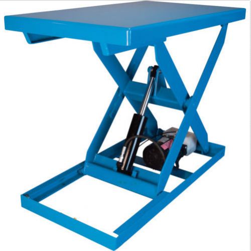 Bishamon optimus series elect hydr lift table 2klb cap 36inx48in platform 1/2 hp for sale