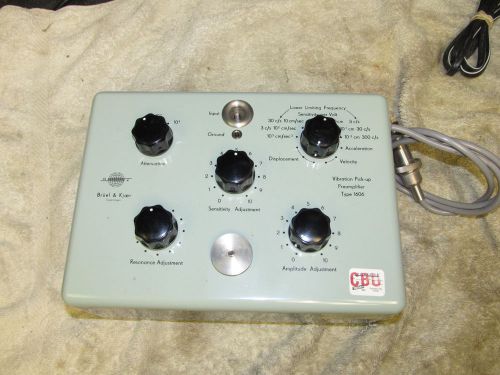 Bruel Kjaer B&amp;K 1606 Vibration Pick Up Preamplifier,