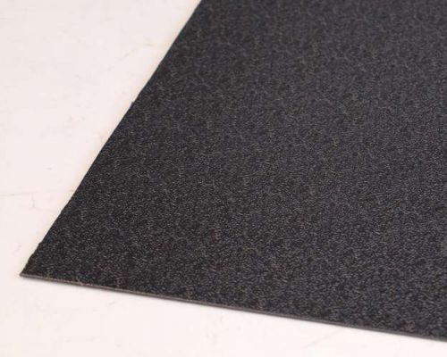 24&#034; x 72&#034; 1/16&#034; black ABS plastic sheet