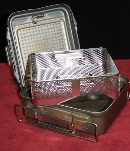 Allegiance Baxter The Case Genesis V Mueller Autoclave Sterilization Cases Trays