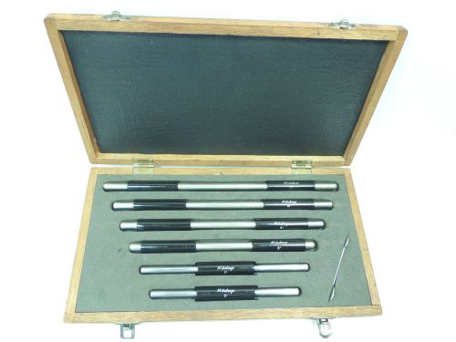 MITUTOYO  MICROMETER   STANDAR   SET .. 6 - 11