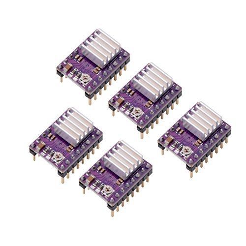 TOOTO 5 pcs StepStick 4-layer DRV8825 Stepper Motor Driver Module for 3D Printer