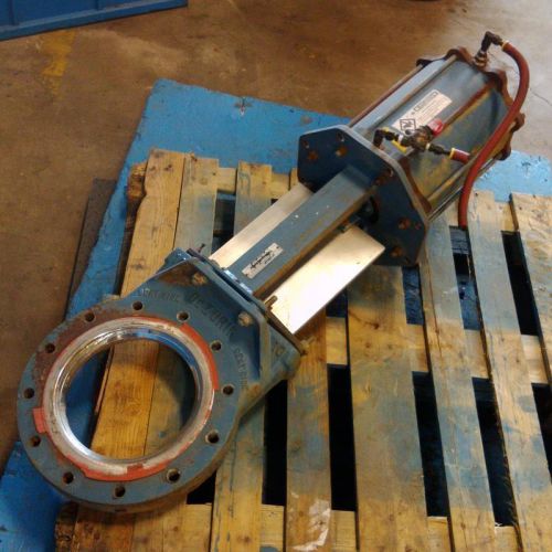 Dezurik 10&#034; 150 cwp knife gate actuator valve 9160835 for sale