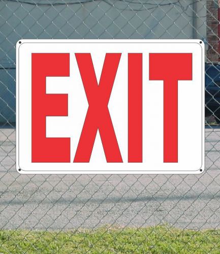 EXIT - OSHA Safety SIGN 10&#034; x 14&#034;