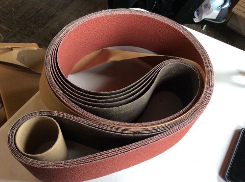 3m - 5 in wide x 132 inch long,36 grit ceramic abrasive belt 64407687 @pa@ for sale