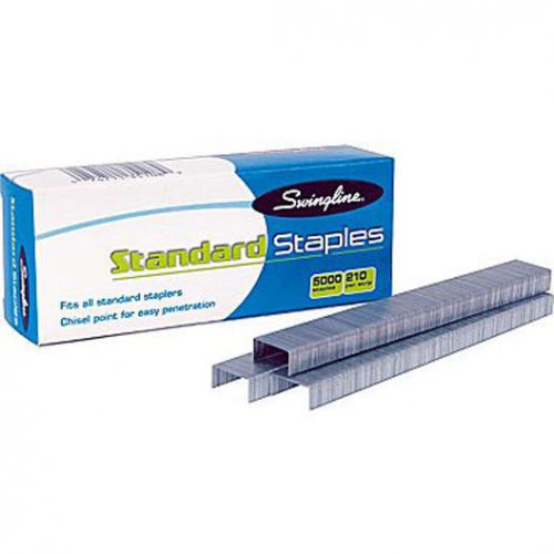 Swingline standard staples 1/4&#034; 5000 per box for use with standard staplers for sale