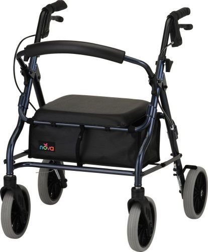 Zoom 18 Rolling Walker, Blue, Free Shipping, No Tax, Item 4218BL