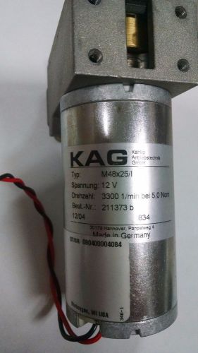 Thomas 014CDC20/12 E Compressor Vacuum Pump