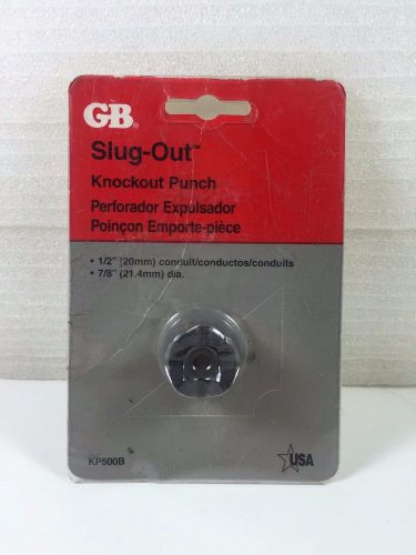 Gardner Bender KP500B 1/2&#034; Slug-Out Knock Out Punch