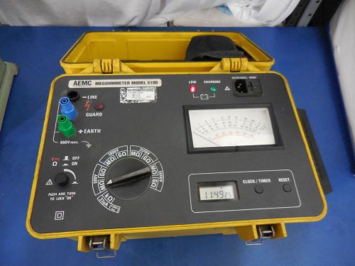 AEMC Megohm-meter Model 5100