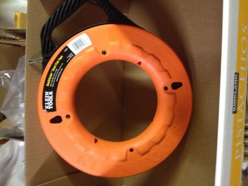 Klein 56003 Depthfinder Fish Tape 125&#039; Foot Ft Steel Cable Puller  Self Storing