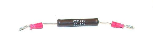 NEW OHMITE  20J20K  RESISTOR 20000 OHM 10 WATT