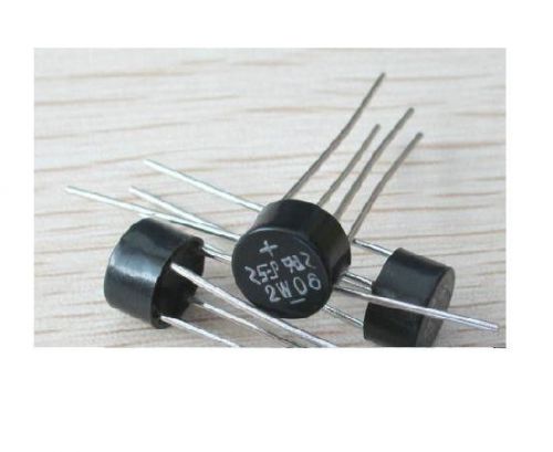 5pcs Bridge Rectifier 2W06 2A 600V diode 2 amp 600 Volt Full Wave Rectifier